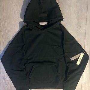 Essentials Men's Black Hoodie